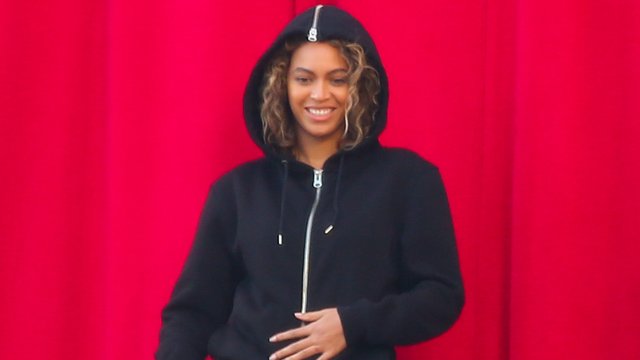 Beyonce rehearsing music video pregnancy rumours
