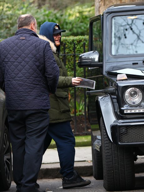Ed Sheeran and Cherry Seaborn in London