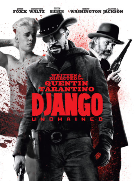 Django Unchained Justin Bieber S NEARLY NAKED Shoot Has Just Made Hollywood Even Capital