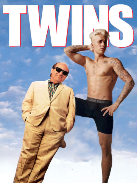 Justin Bieber In Twins