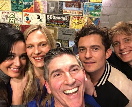 Katy Perry and Orlando Bloom