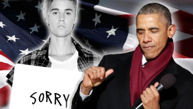 obama singing bieber