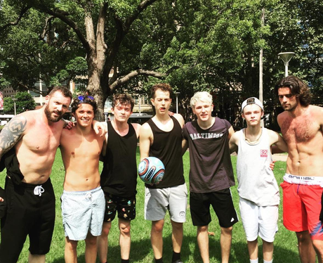 The Vamps Shirtless Instagram