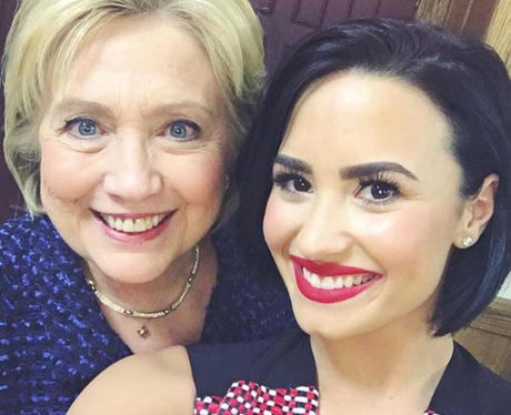 Demi Lovato Hillary Clinton Instagram