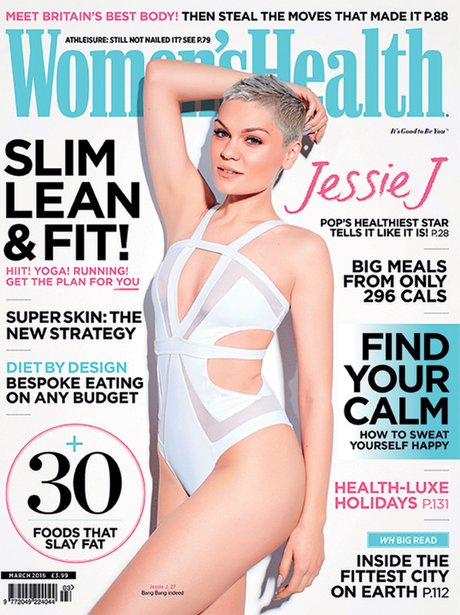 Jessie J looks amazing on Women's Health cover