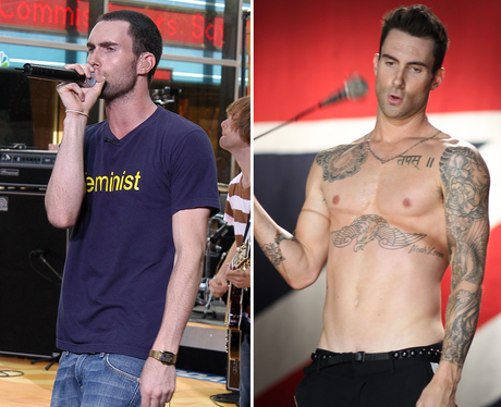 Adam Levine Body Transformation