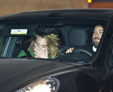 Adele and her boyfriend Simon