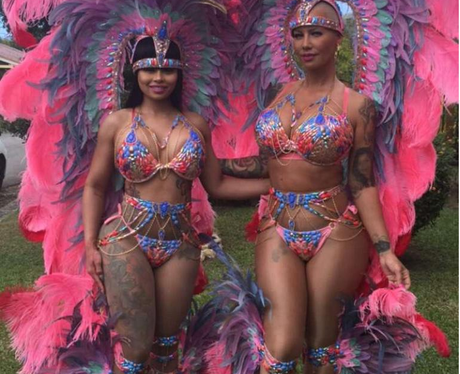 Blac Chyna and Amber Rose wear lavish outfits