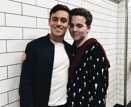 Drunk fan asks Tom Daly for photo