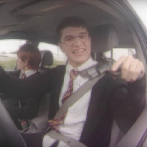 Harry Potter 'Straight Outta Hogwarts' Viral Video