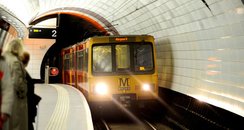 Tyen Wear Metro Train Newcastle 