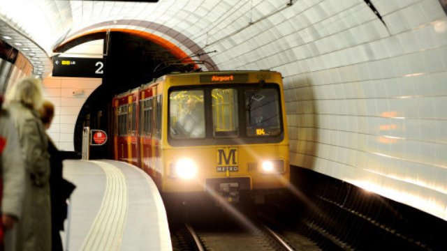 Tyen Wear Metro Train Newcastle 