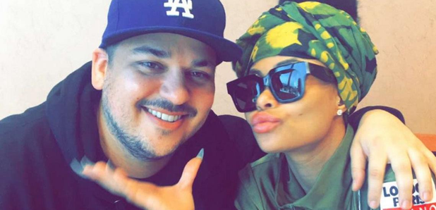 Blac Chyna and Rob Kardashian cosy up in Snapchat