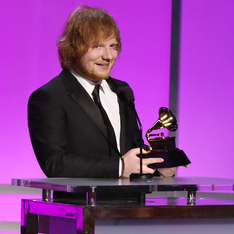 Ed Sheeran GRAMMY Awards 2016