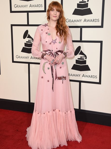 Florence Welch at the Grammy Awards 2016