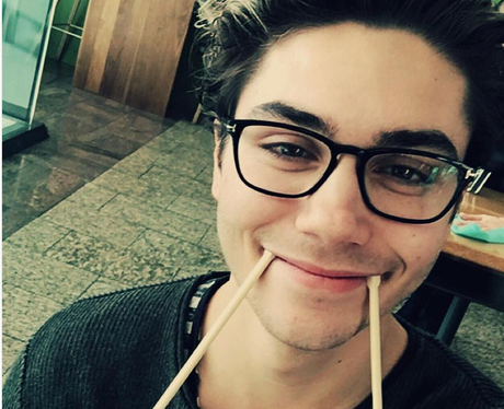 George Shelley poses as walrus