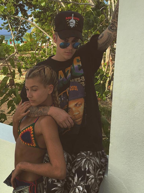 Hailey Baldwin and Justin Bieber