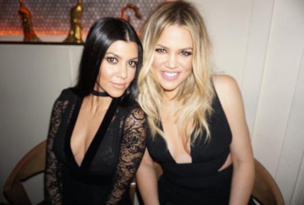 Kourtney and Khloe Kardashian Instagram 