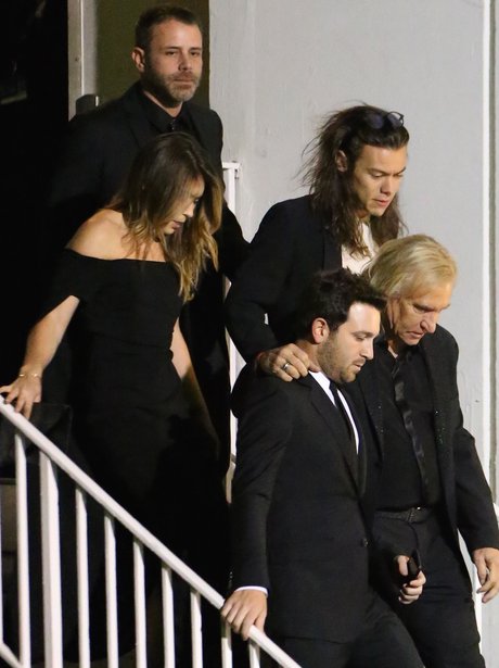 Harry Styles is spotted in Los Angeles at pre-Grammys party