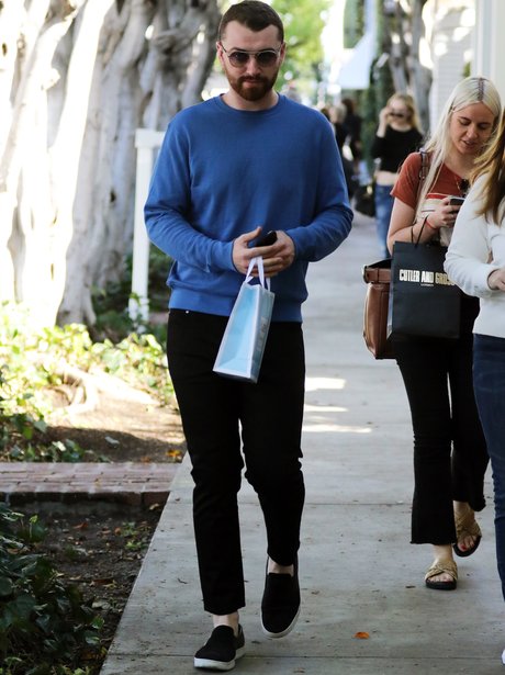 Sam Smith in West Hollywood