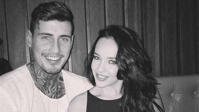 Stephanie Davies and Jeremy McConnell get cosy aft