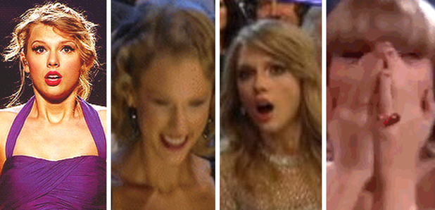 Grammy Winner Taylor Swifts Reactions Are Priceless And