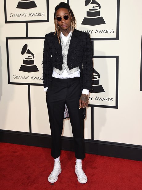 Wiz Khalifa at the Grammy Awards 2016