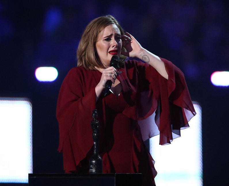 Adele Global Success Winner The Brits 2016