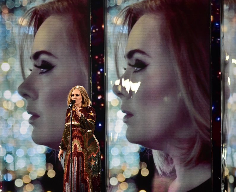 Adele Live Performance The Brits 2016