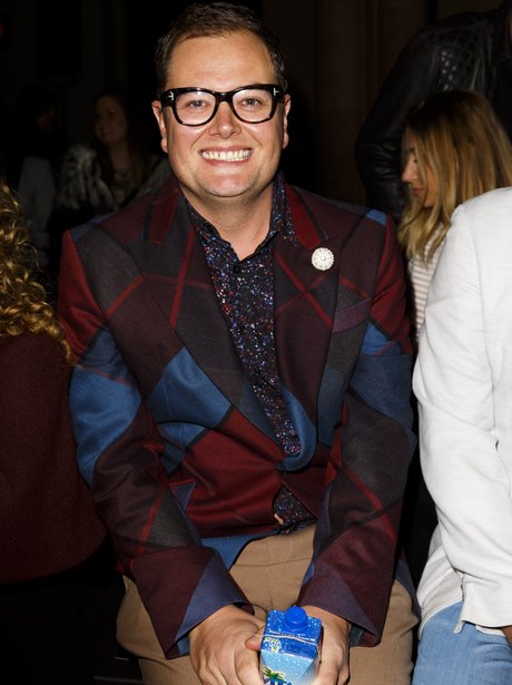 Alan Carr at London Fashion Week AW16