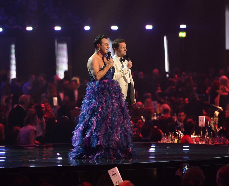 Ant and Dec Dress The Brits 2016