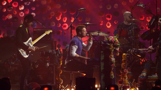 Coldplay Brit Awards 2016 Live Performance