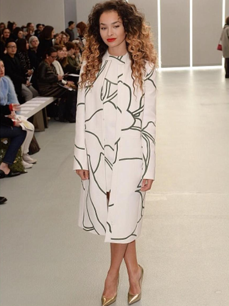 Ella Eyre at London Fashion Week AW16