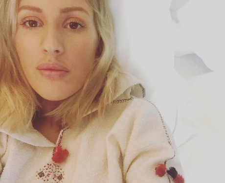 Ellie Goulding has a day off selfie