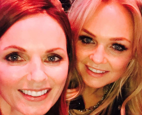 The Spice Girls remain! 'Sisters' Emma Bunton and Geri Halliwell look ...