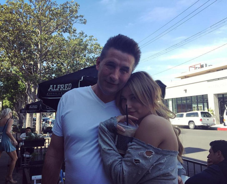 Hailey Baldwin cosies up to uncle, Alec Baldwin