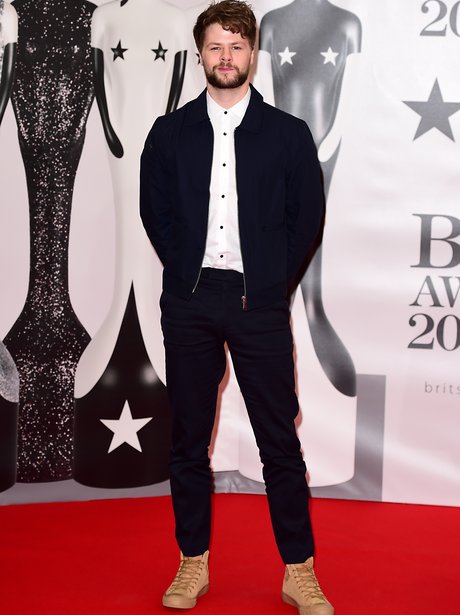 Jay McGuinness Red Carpet Arrivals Brit Awards 201
