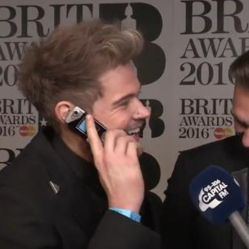 Lawson Adele Impression At The BRITs