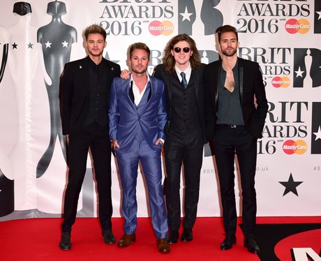 Lawson Red Carpet Arrivals Brit Awards 2016