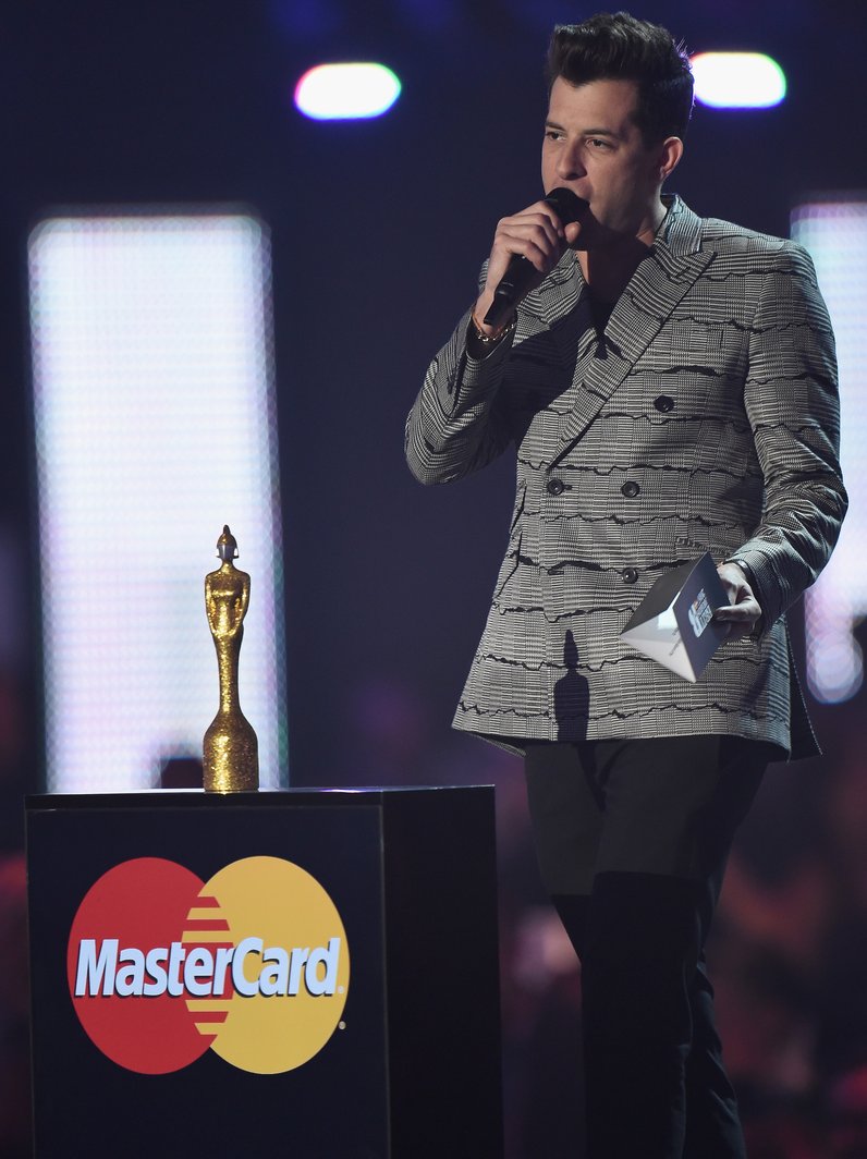 Mark Ronson Mastercard Album of the Year The Brits