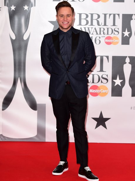 Olly Murs Red Carpet Arrival Brit Awards 2016