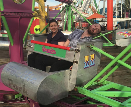 Sam Smith Disclosure Theme Park Instagram