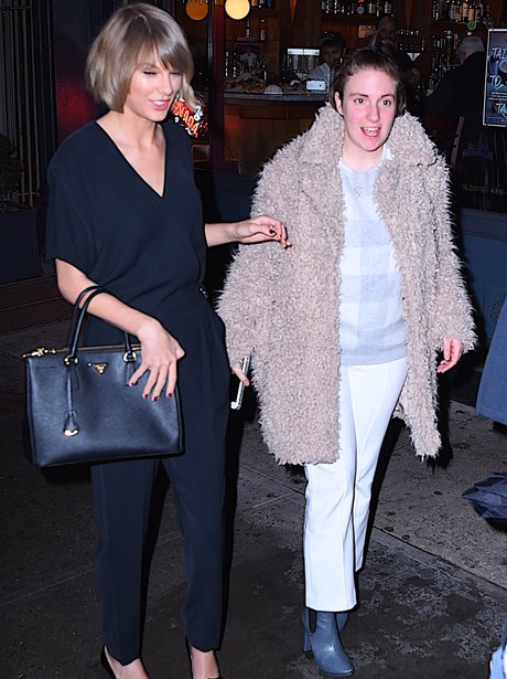 Taylor Swift and Lena Dunhum