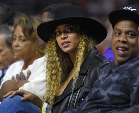 Beyonce and Jay-Z Basketball 2016