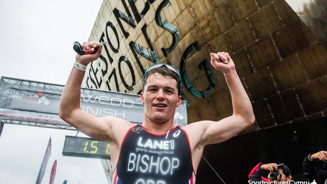 Cardiff Triathlon 2015 Winner David Bishop