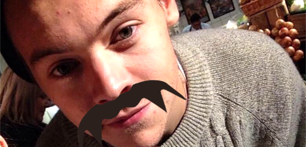 Harry Styles Moustache