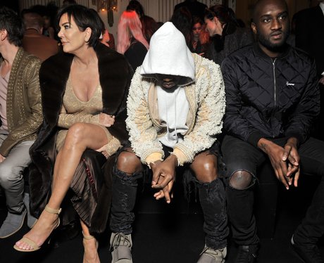 Kris Jenner, Kanye West, Virgil Abloh