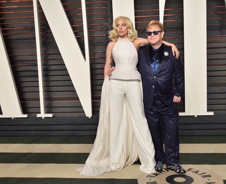 Lady Gaga and Sir Elton John