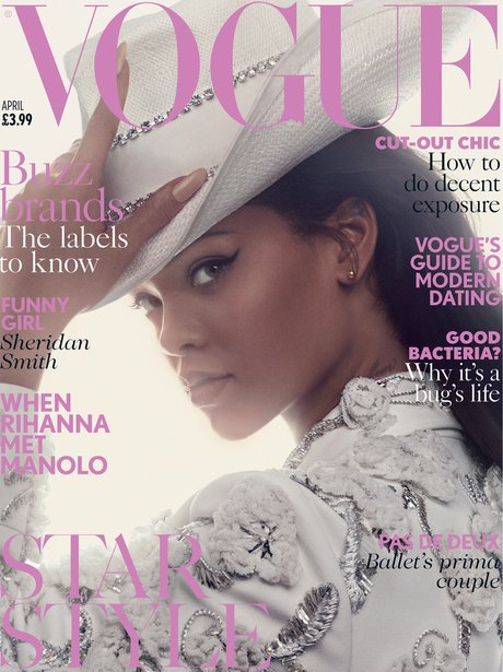 Rihanna Vogue Cover Canvas