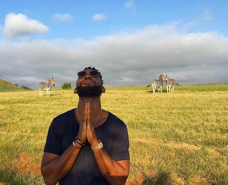 Tinie Tempah on safari in South Africa